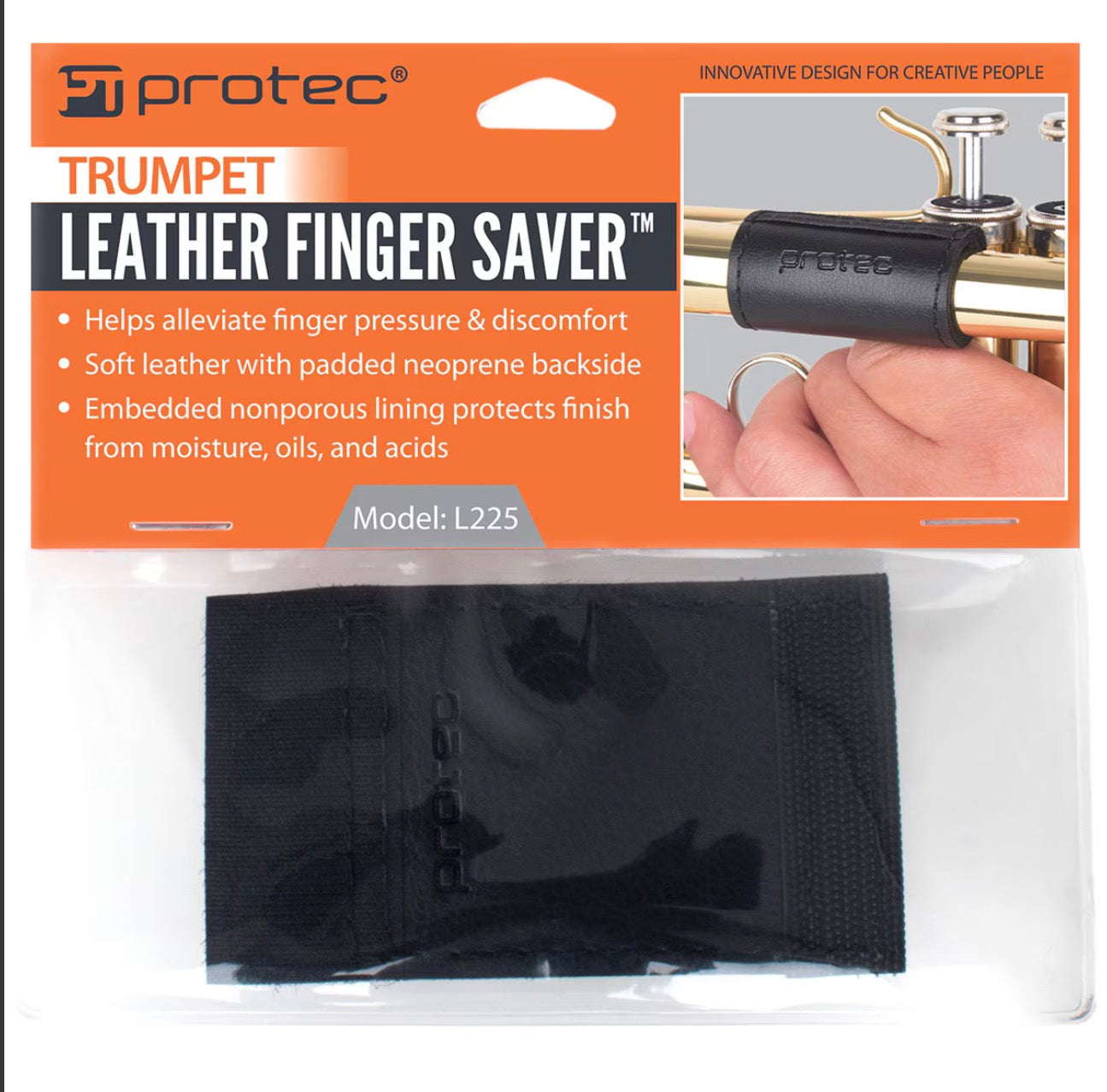 Trumpet Finger Saver - Leather