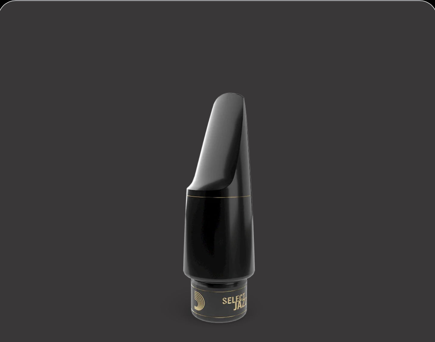 D’Addarío Select Jazz Alto Saxophone Mouthpiece Medium Chamber