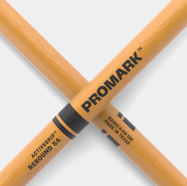 ProMark ActiveGrip Clear Rebound Balance Drum Sticks 5A Wood
