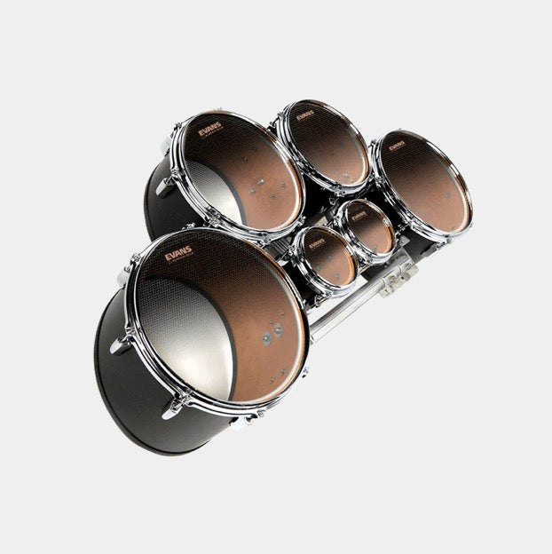 Evans System Blue Marching Tenor Drumhead