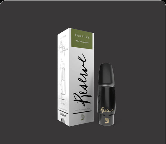 D’addarío Reserve Alto Saxophone Mouthpiece Medium-Long Facing