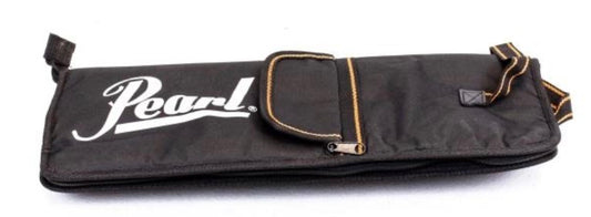 Pearl Orange and Black Logo Stick Bag