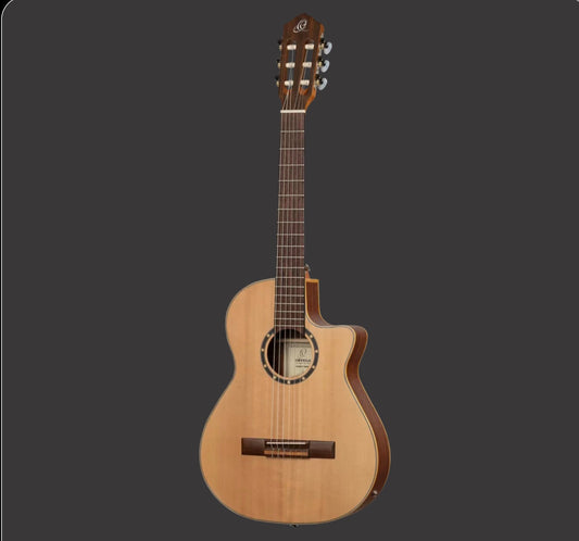 Ortega RCE125 3/4Family Series Nylon String Guitar