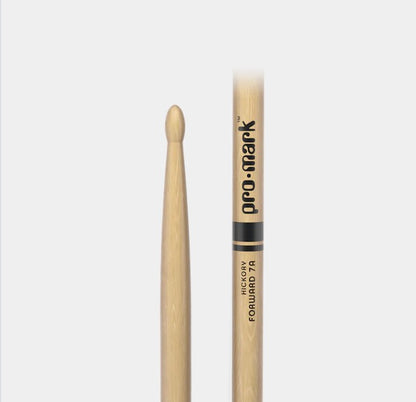 ProMark Classic Forward Drumsticks - Hickory - 7A - Wood Tip