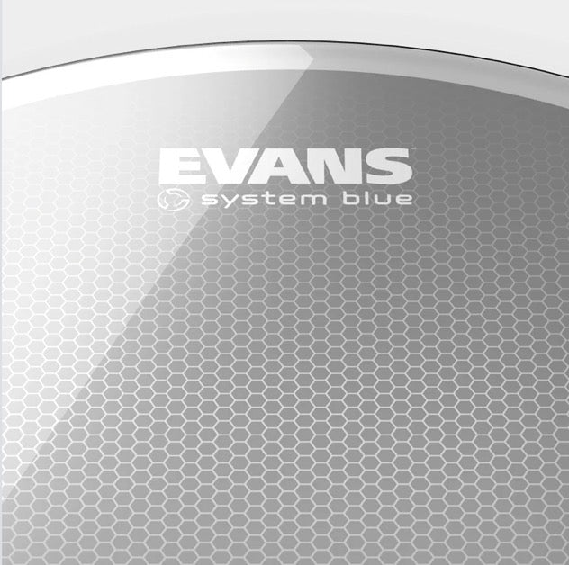 Evans System Blue Marching Tenor Drumhead