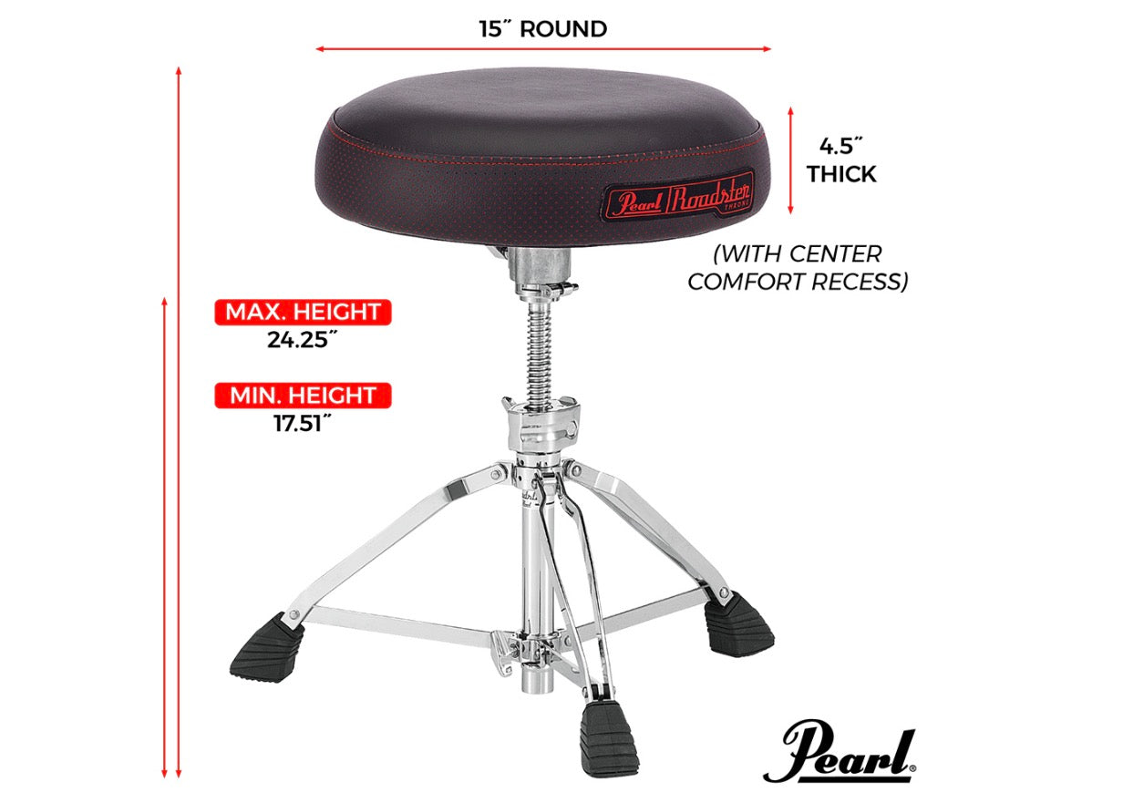 Pearl D-1500S Roadster Multi-Core Short Drum Throne