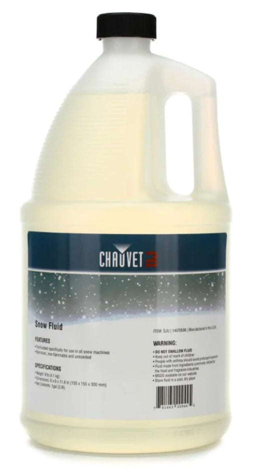 Chauvet DJ SJU Snow Fluid - 1 Gallon