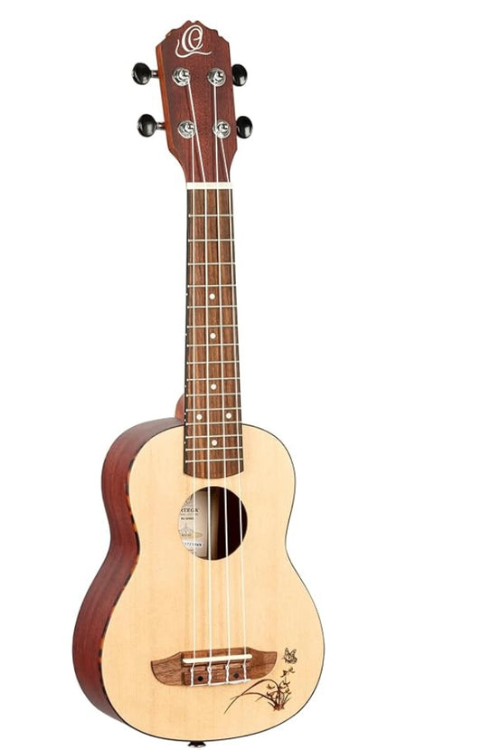 Ortega Bonfire Series Soprano Ukulele