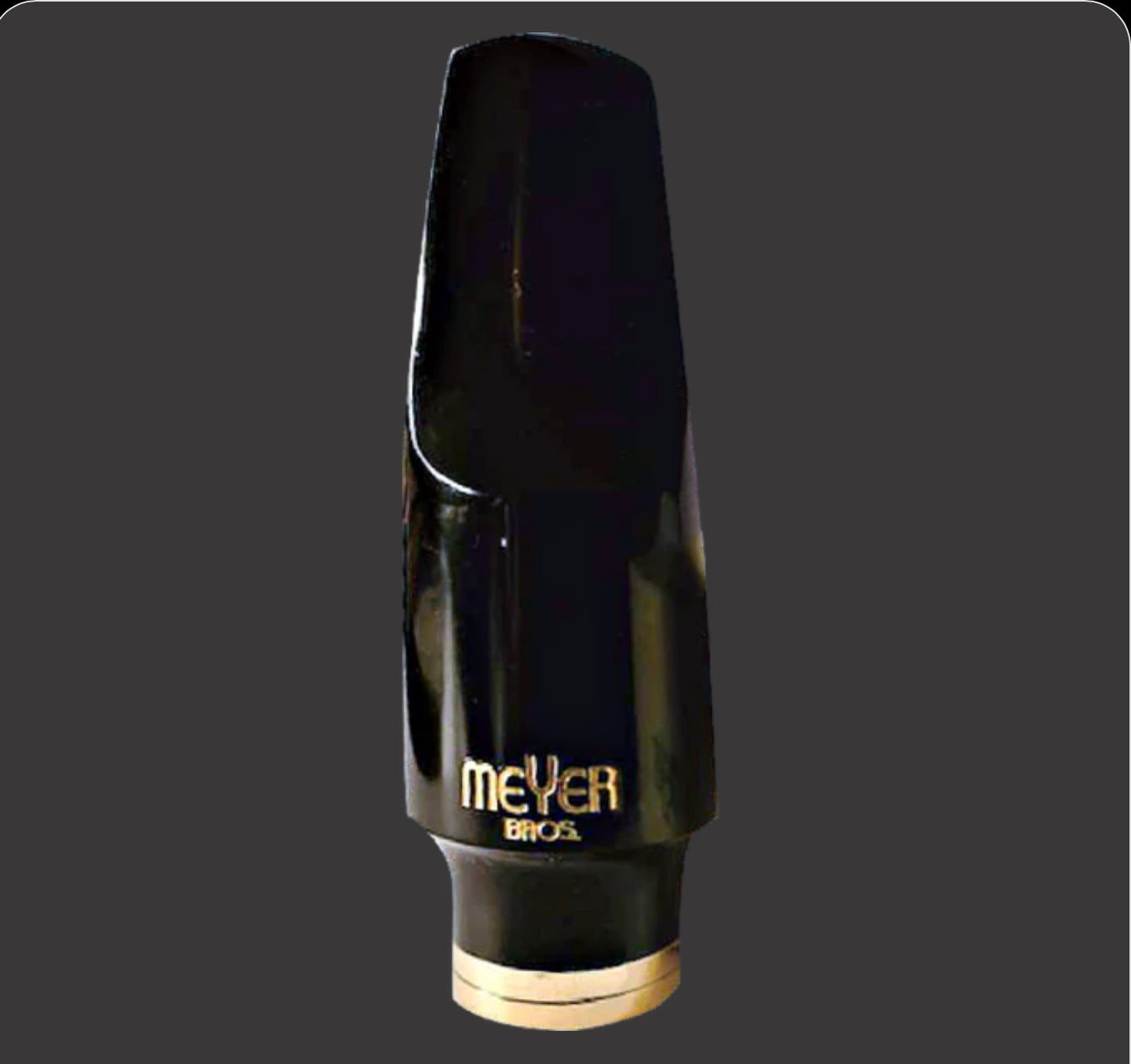 Meyer Bros Connoisseur New York Hard Rubber