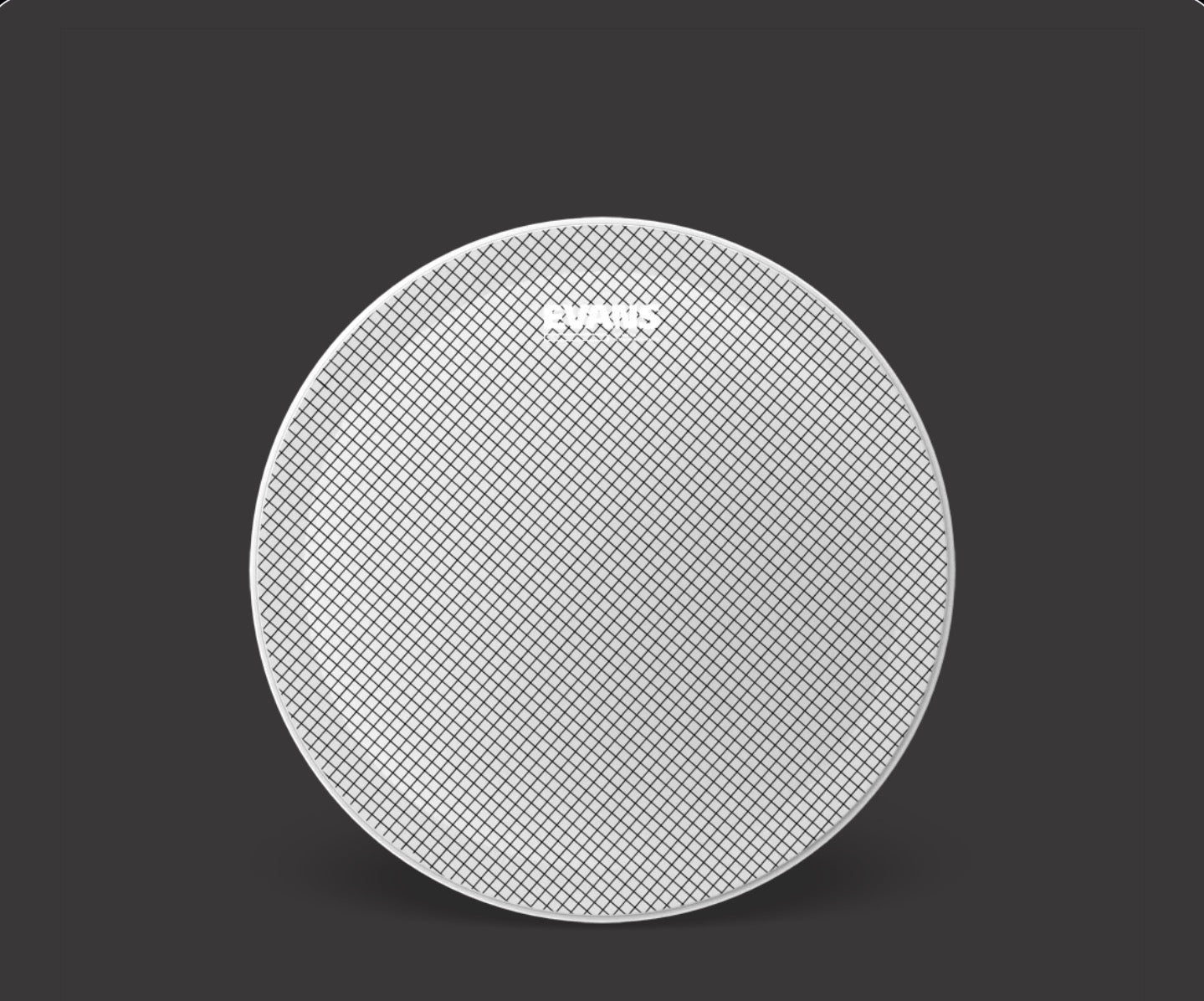 EVANS Hybrid Marching Snare Side