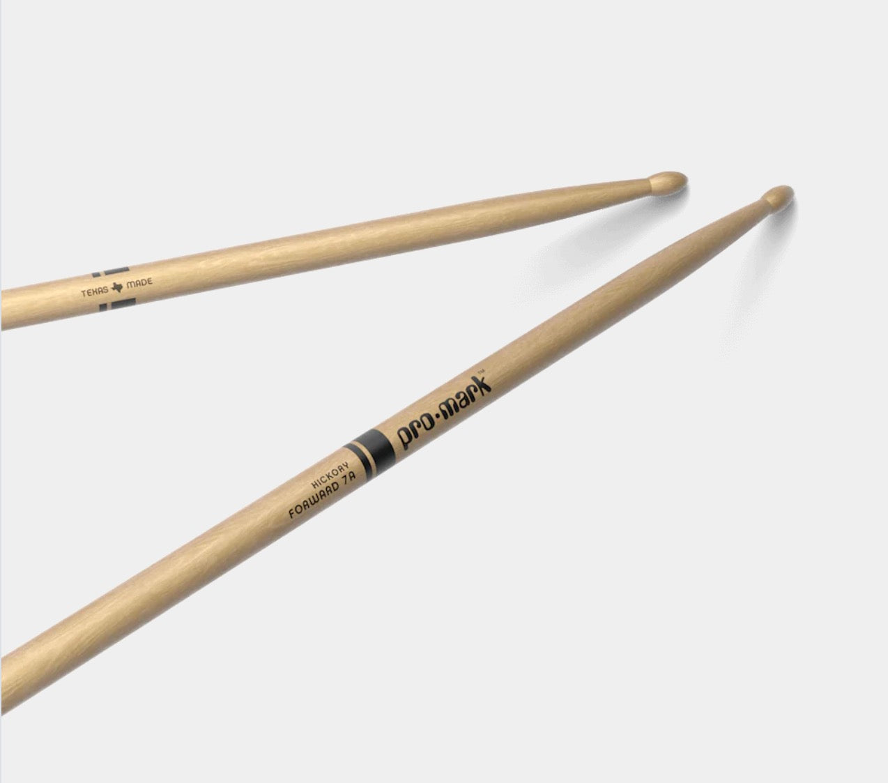ProMark Classic Forward Drumsticks - Hickory - 7A - Wood Tip
