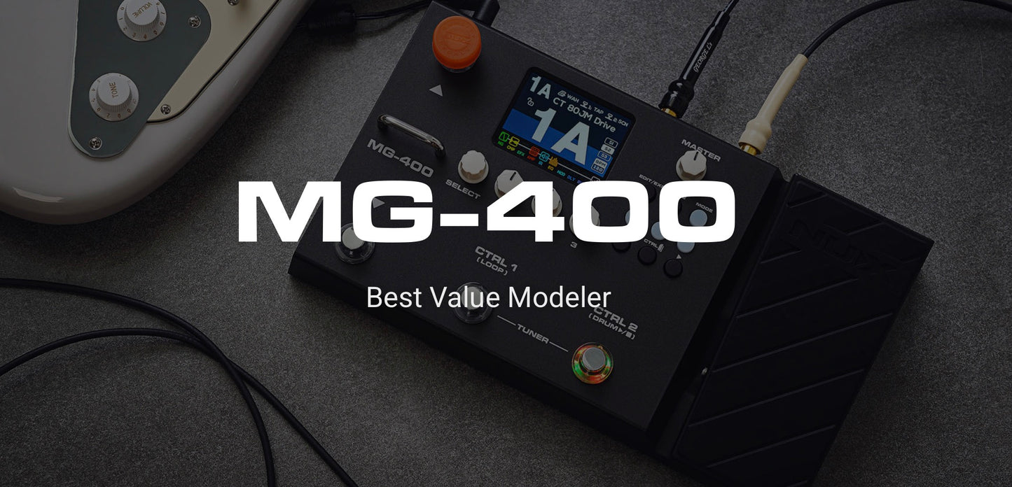 NUX MG-400 Amp Modeler and Guitar Effects Processor