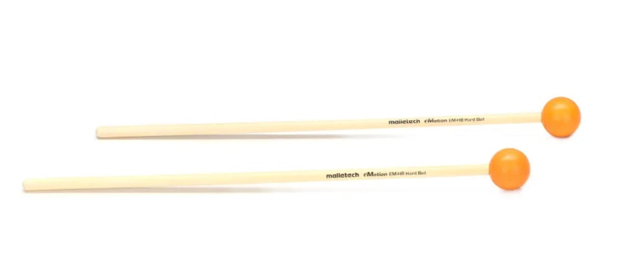 Malletech EM-HB eMotion Bell Mallets - Hard