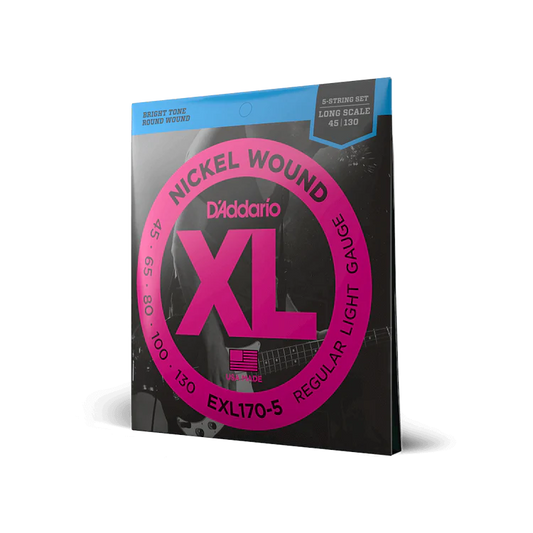 D’Addarío XL Regular Light Long Scale Bass Strings
