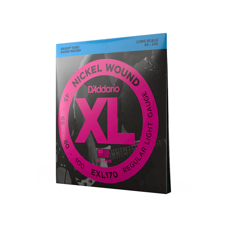 D’Addarío XL Regular Light Long Scale Bass Strings