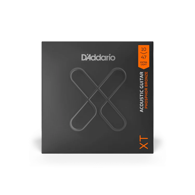 D'Addario XT Phosphor Bronze Coated Acoustic Guitar Strings