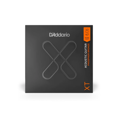 D'Addario XT Phosphor Bronze Coated Acoustic Guitar Strings