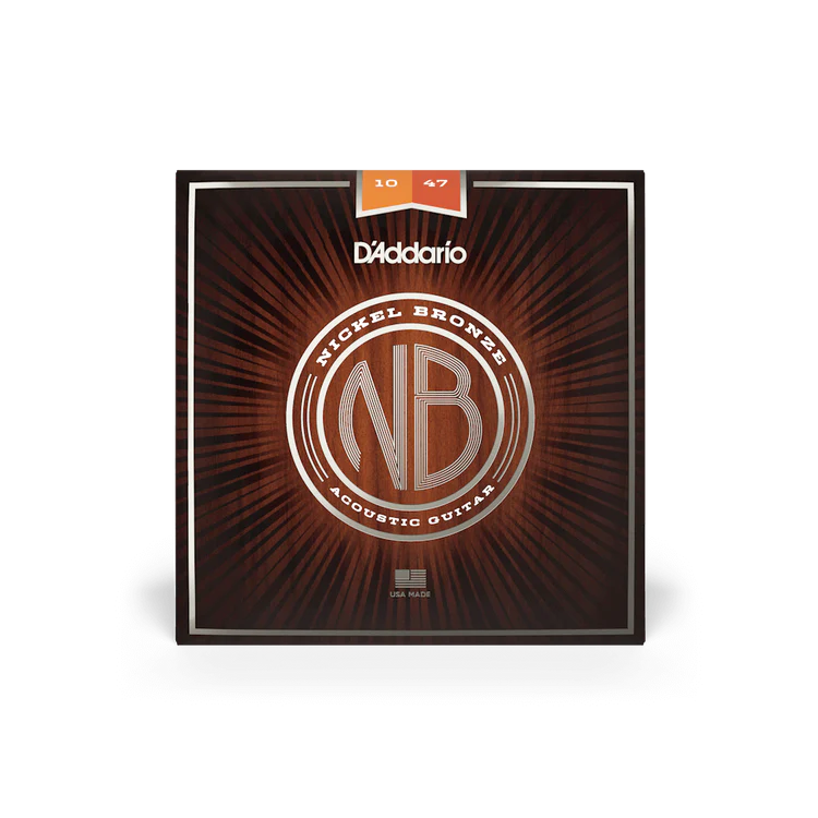 D'Addario Nickel Bronze Acoustic Guitar Strings