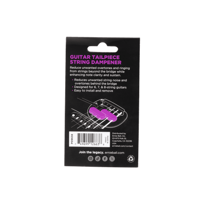 Ernie Ball STRING DAMPENER - GUITAR TAILPIECE