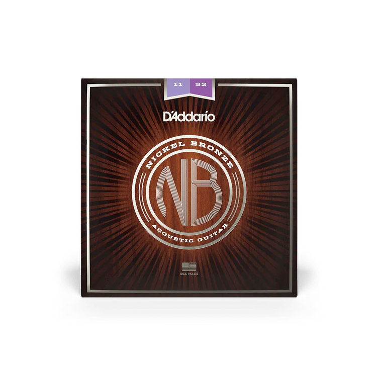D'Addario Nickel Bronze Acoustic Guitar Strings