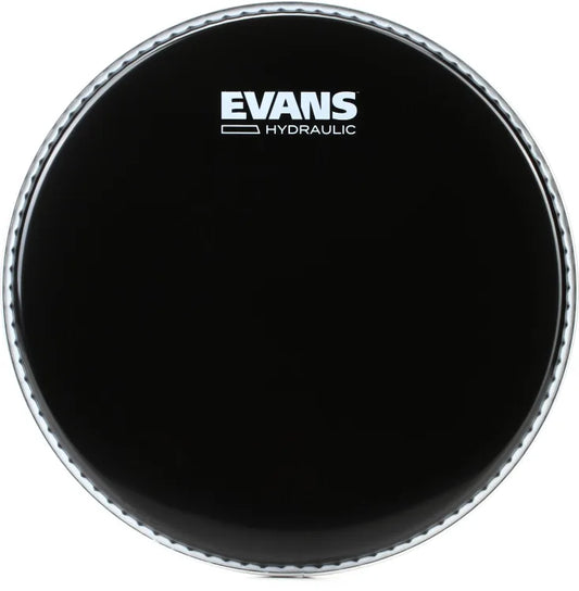 EVANS Hydraulic Black Drumhead