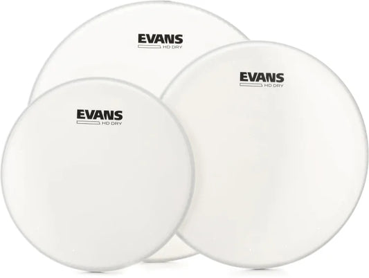 EVANS HD Dry Coated 3-piece Tom Pack