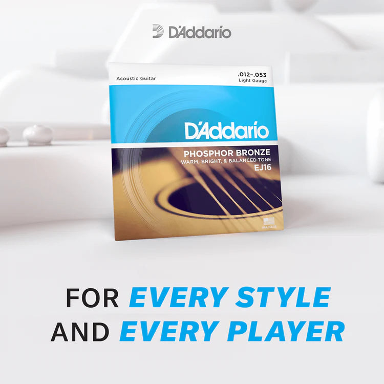 D'Addario Phosphor Bronze Acoustic Guitar Strings