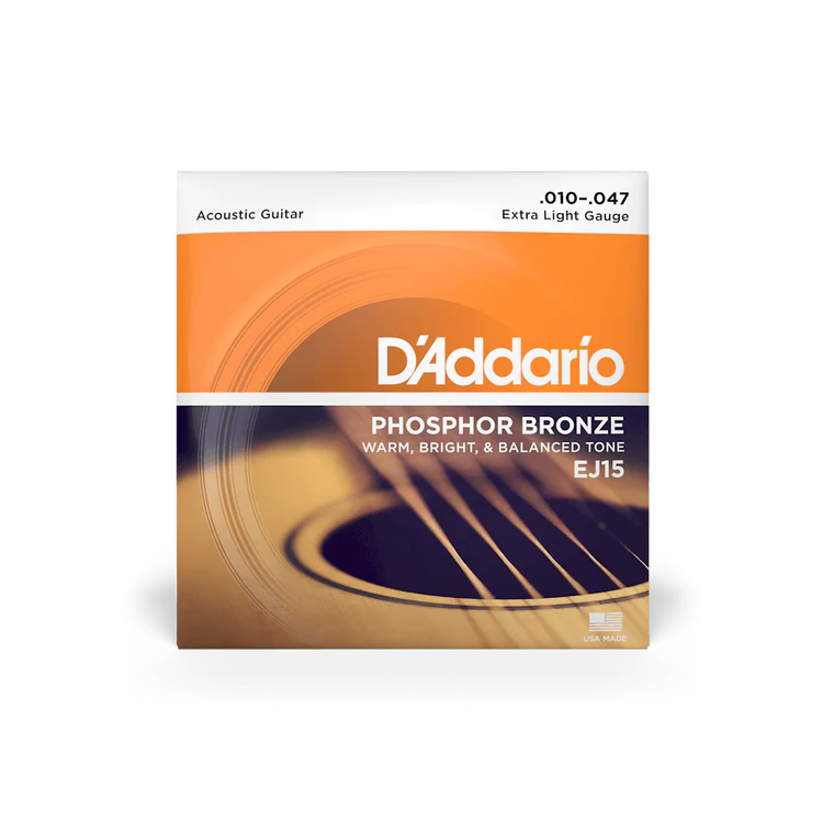 D'Addario Phosphor Bronze Acoustic Guitar Strings