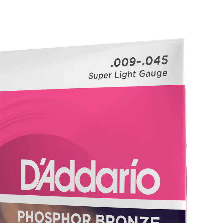 D'Addario Phosphor Bronze Acoustic Guitar Strings