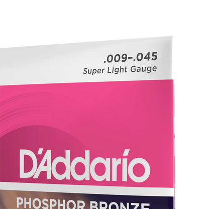 D'Addario Phosphor Bronze Acoustic Guitar Strings