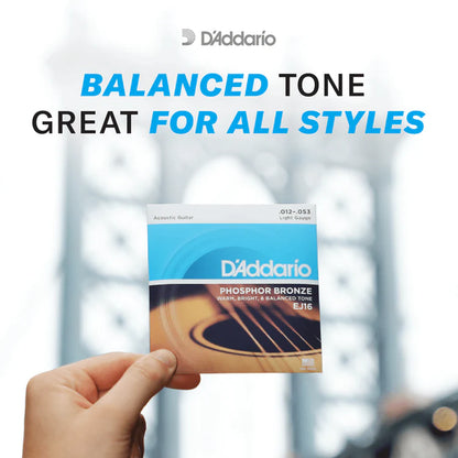 D'Addario Phosphor Bronze Acoustic Guitar Strings