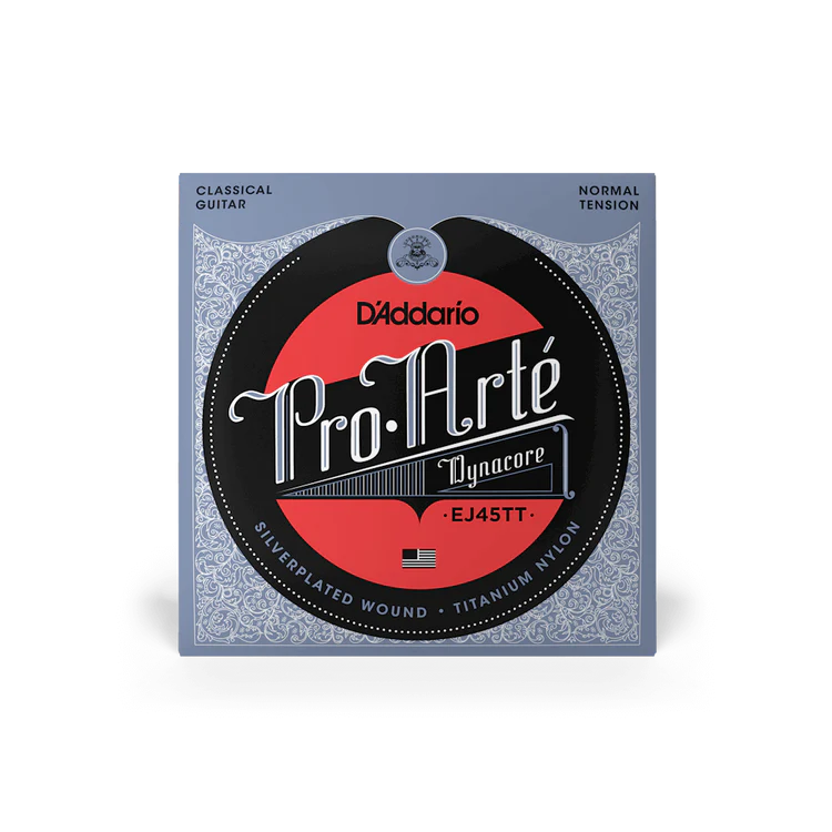D'Addario Pro-Arte Silver-Plated Dynacore Titanium Wound Classical Guitar Strings