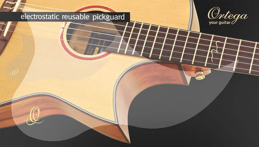 ORTEGA Electrostatic Reusable Pickguard Protection Foil