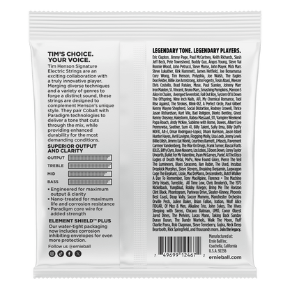 Ernie Ball TIM HENSON SIGNATURE ELECTRIC GUITAR STRINGS - 9.5-46 GAUGE