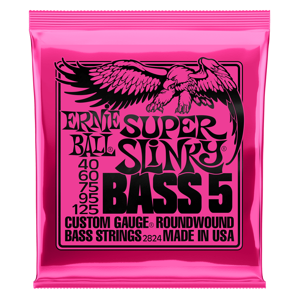 Ernie Ball Slinky Nickel Wound Electric Bass Guitar 5