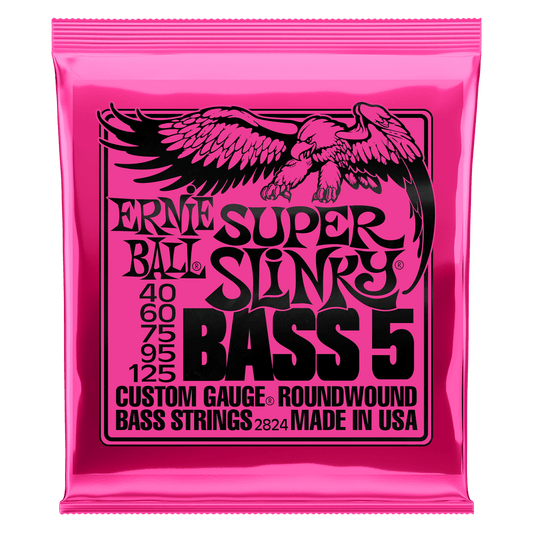 Ernie Ball Slinky Nickel Wound Electric Bass Guitar 5