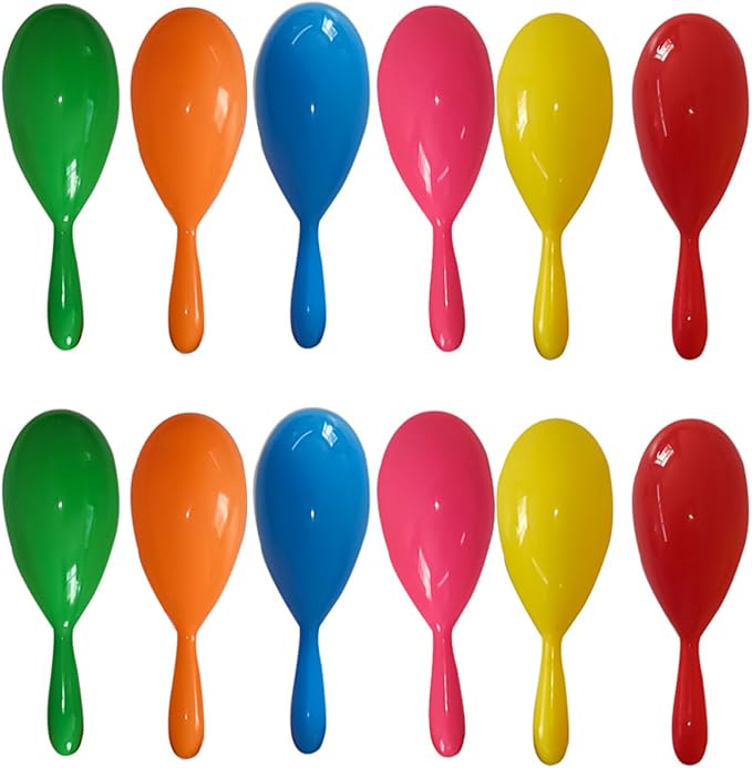 5D2 Percussion Plastic Maracas (Pair)