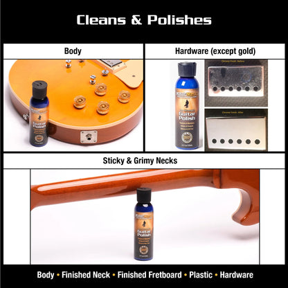 MusicNomad Premium Guitar Care System - 5-piece Kit