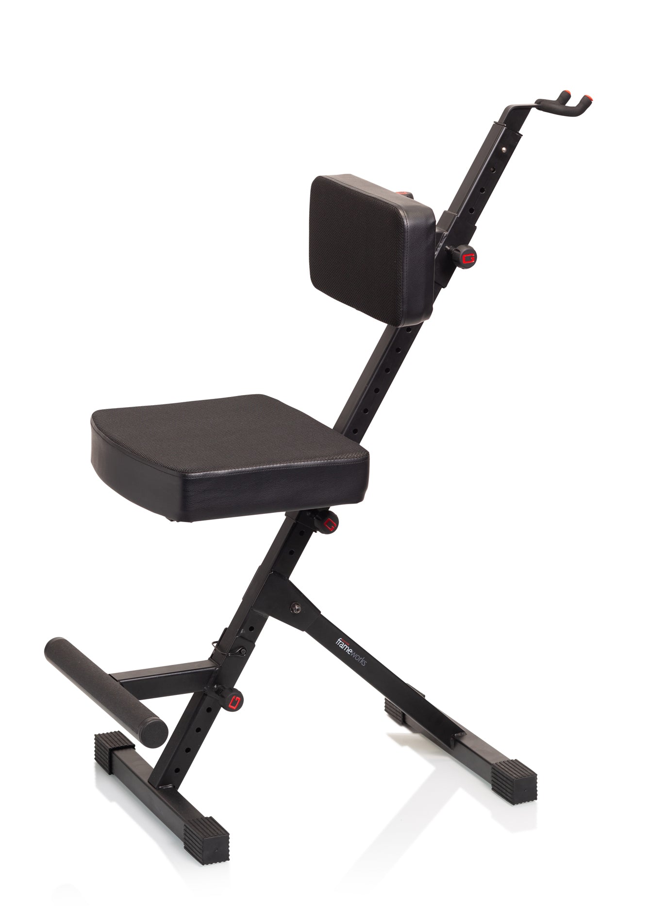 Gator Frameworks Deluxe Guitar Seat with Single Hanging Guitar Stand