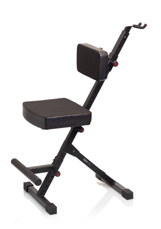 Gator Frameworks Deluxe Guitar Seat with Single Hanging Guitar Stand