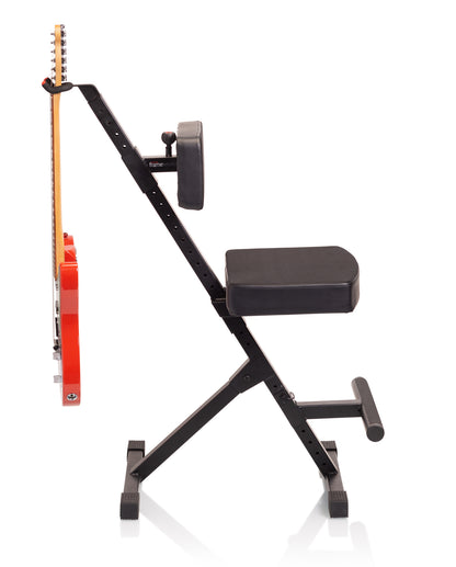 Gator Frameworks Deluxe Guitar Seat with Single Hanging Guitar Stand