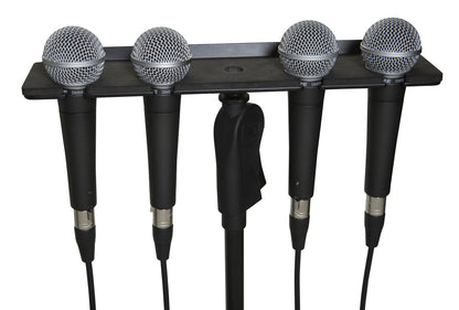 Gator Multi Microphone Tray for up to 4 Microphones