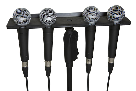 Gator Multi Microphone Tray for up to 4 Microphones
