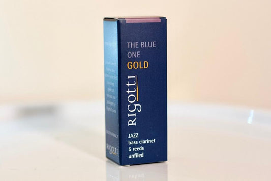 Rigotti The Blue One Gold JAZZ Tenor Saxophone Reeds – Box of 5