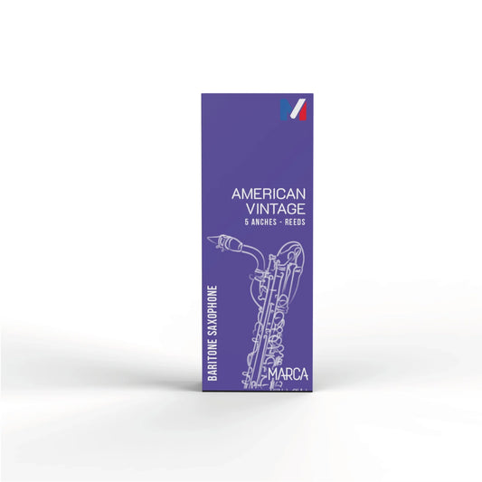 Marca American Vintage Baritone Saxophone (5 pack)