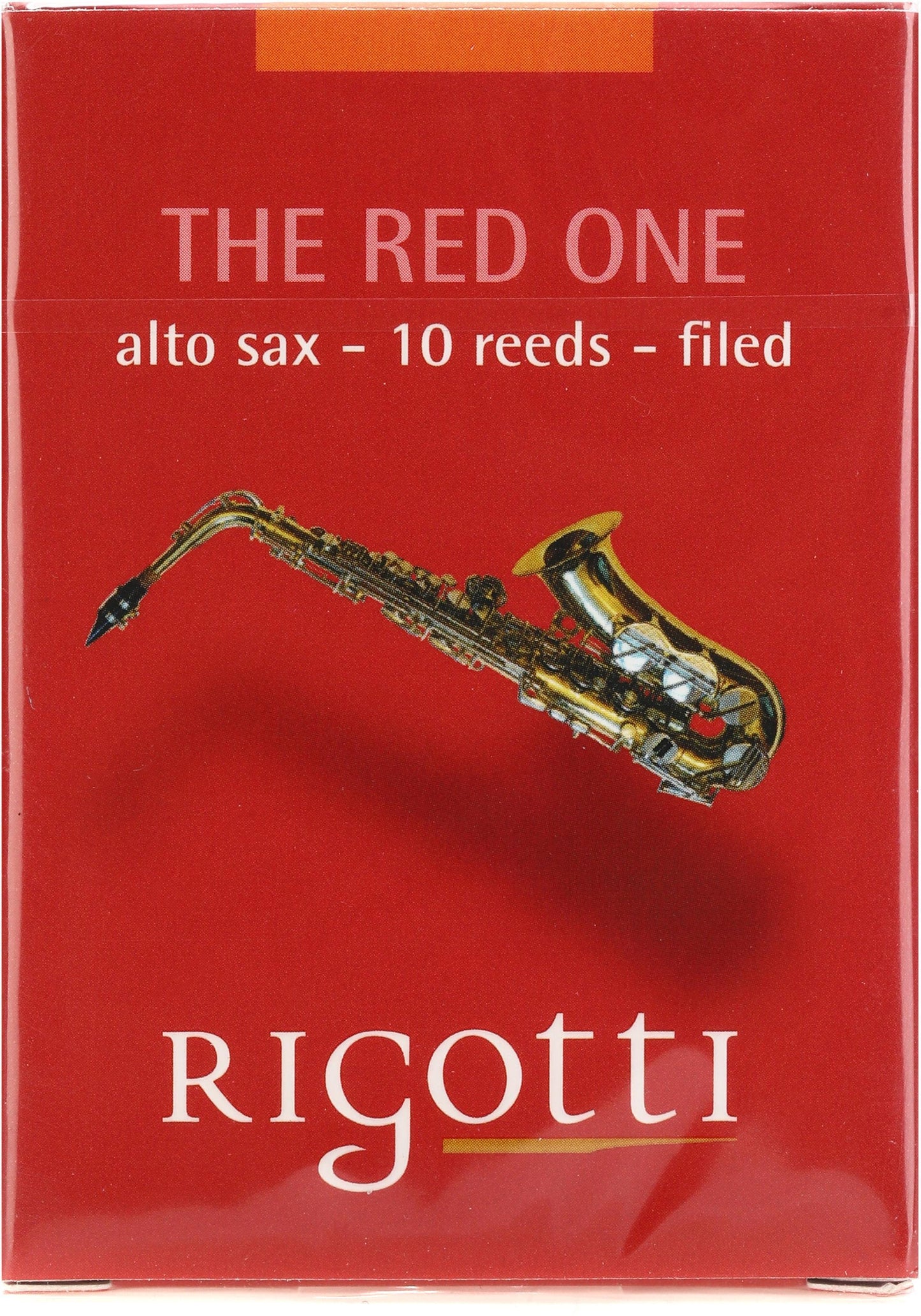 Rigotti The Red One CLASSIC Alto Saxophone Reeds – Box of 10