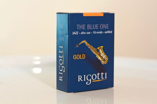 Rigotti The Gold One JAZZ Alto Saxophone Reeds – Box of 10