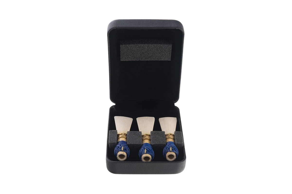 Hodge 3-Reed Leatherette Bassoon Reed Cases