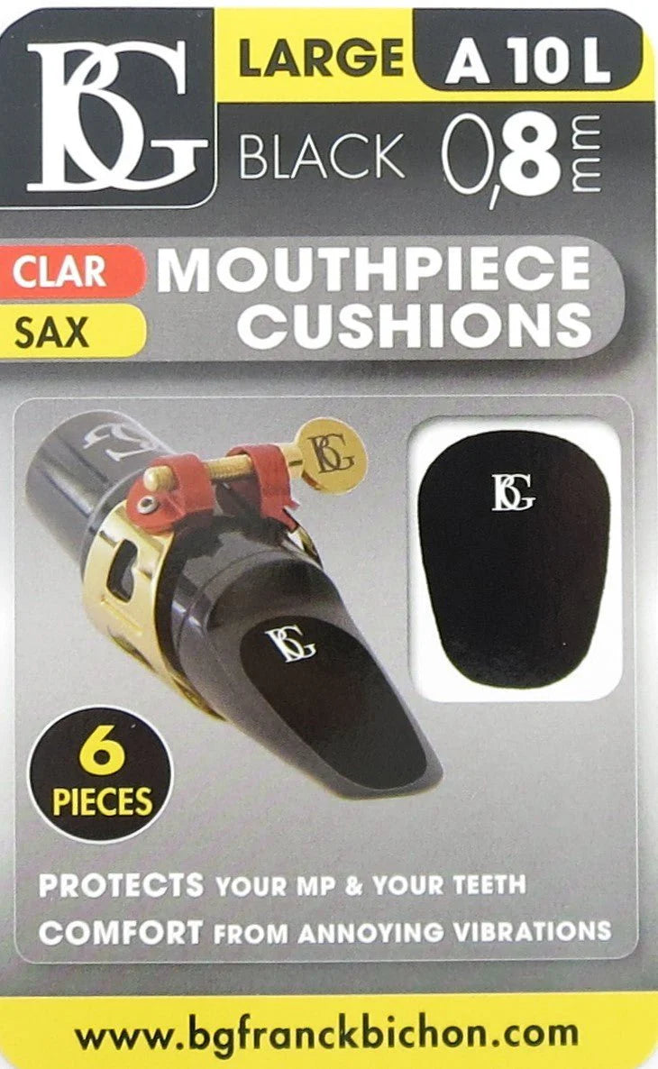 BG MOUTHPIECE CUSHIONS - LARGE 6 PACK