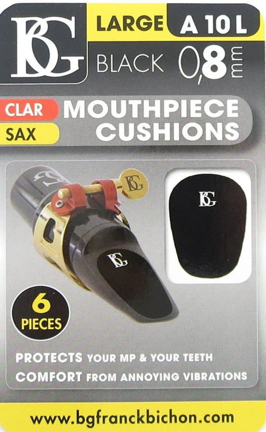 BG MOUTHPIECE CUSHIONS - LARGE 6 PACK